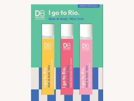 I Go To Rio Hair & Body Mist Trio Fashion