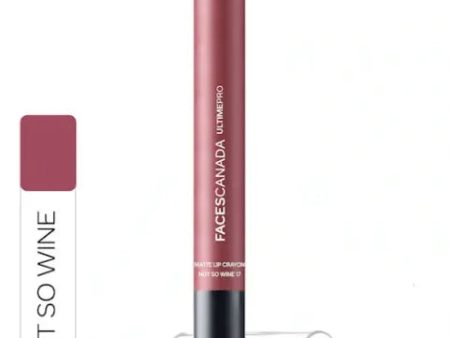 Faces Canada Ultime Pro Matte Lip Crayon 2.8 gm (Not So Wine 17) For Cheap