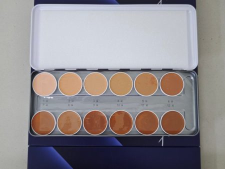 Kryolan Supracolor Palette 1 W - 12 W Hot on Sale