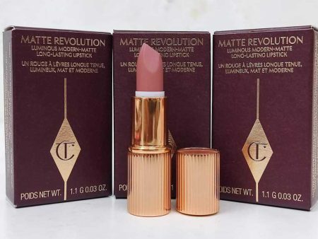 Charlotte Tilbury Matte Revolution Hydrating Lipstick Travel Size 1.1g - Pillow Talk Discount