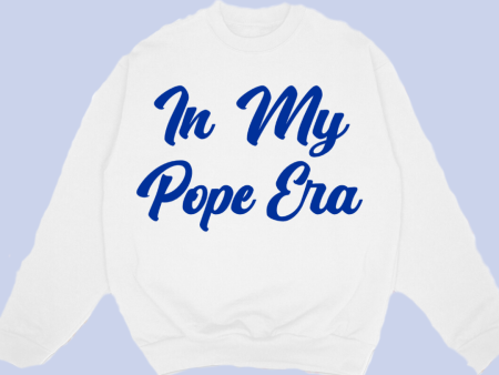 IN MY POPE ERA CREWNECK Online now