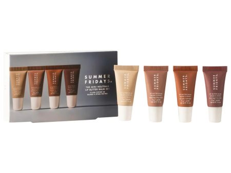 Summer Fridays The Mini Neutrals Lip Butter Balm Set Online Sale