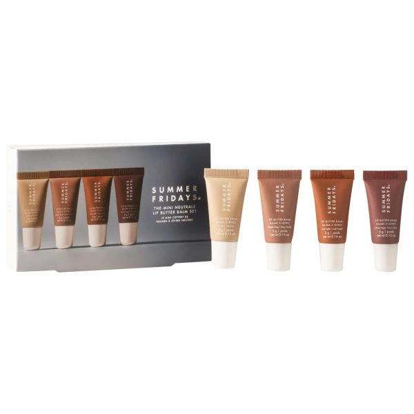 Summer Fridays The Mini Neutrals Lip Butter Balm Set Online Sale