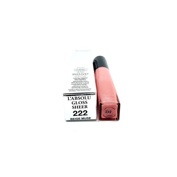 Lancome L Absolu Gloss Sheer 222 Beige Muse on Sale