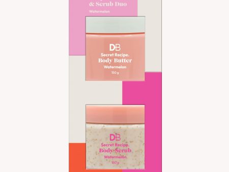 Body Butter & Body Scrub Duo (Watermelon) Online