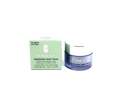 Clinique Repairwear Laser Focus Wrinkle Correcting Eye Cream 0.5 OZ Cheap