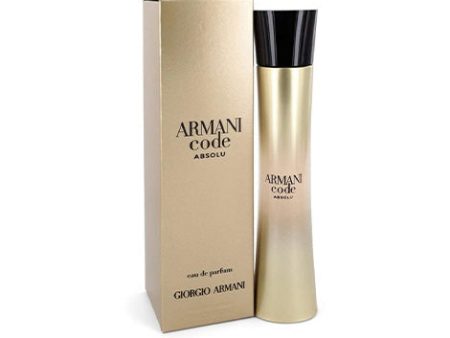 ARMANI CODE ABSOLU EDP 75ML FOR WOMEN Hot on Sale