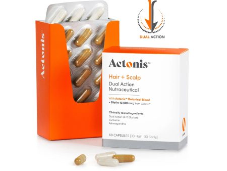 Actonis™ Hair & Scalp Dual Action Supplements For Cheap