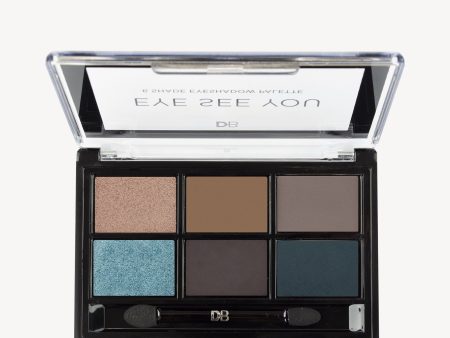 Eye See You 6 Shade Eyeshadow Palette (Sea Breeze) Fashion