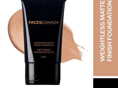 Faces Canada Weightless Matte Finish Foundation-Sand 04, 35 mL For Cheap